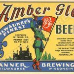 amber glo beer label