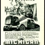 michigan power shovel bordered