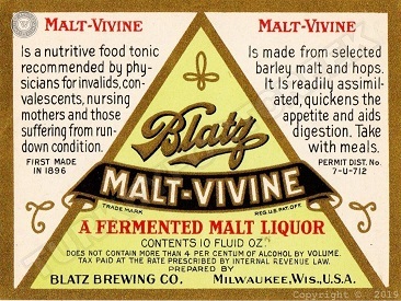 blatz malt liqour