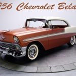 1956 chevrolet bel air two tone