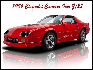 1986 chevrolet camaro iroc