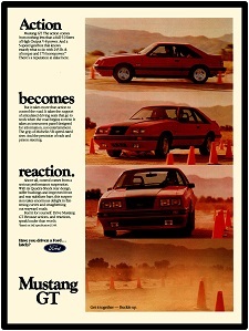 Collectible Mustang GT Metal Sign