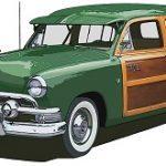 1951 ford country squire woody wagon