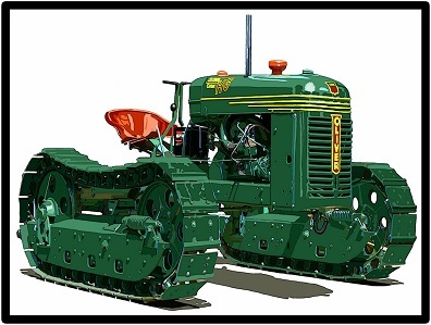 oliver cletrac hg crawler