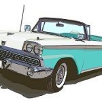 1959 ford galaxie skyliner turquoise