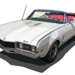 1968 oldsmobile cutlass convertible