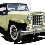 Willys Overland Jeepster canvas