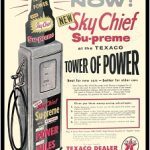 1957 texaco sky chief ad