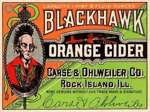 black hawk orange cider