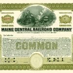 maine central railroad stock