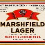 marshfield lager beer