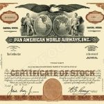 pan american airways stock