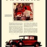 1929 packard red