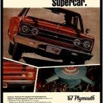 1967 plymouth belvedere gtx supercar