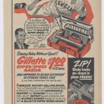 1951 Gillette Razors Bob Feller