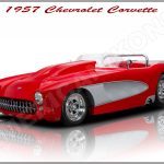 1957-chevrolet-corvette drag car