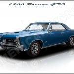 1966 pontiac gto Blue