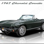 1967-chevrolet-corvette green convertible