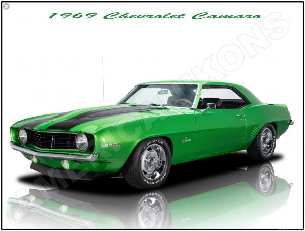 1969 chevrolet camaro Green
