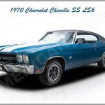 1970 chevrolet chevelle ss ls6 Blue