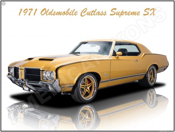 1971 oldsmobile cutlass supreme sx