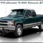 1998 chevrolet k1500 silverado z71 pickup truck