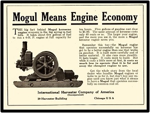 International Harvester Mogul Kerosene Engine Collectible New Metal Sign