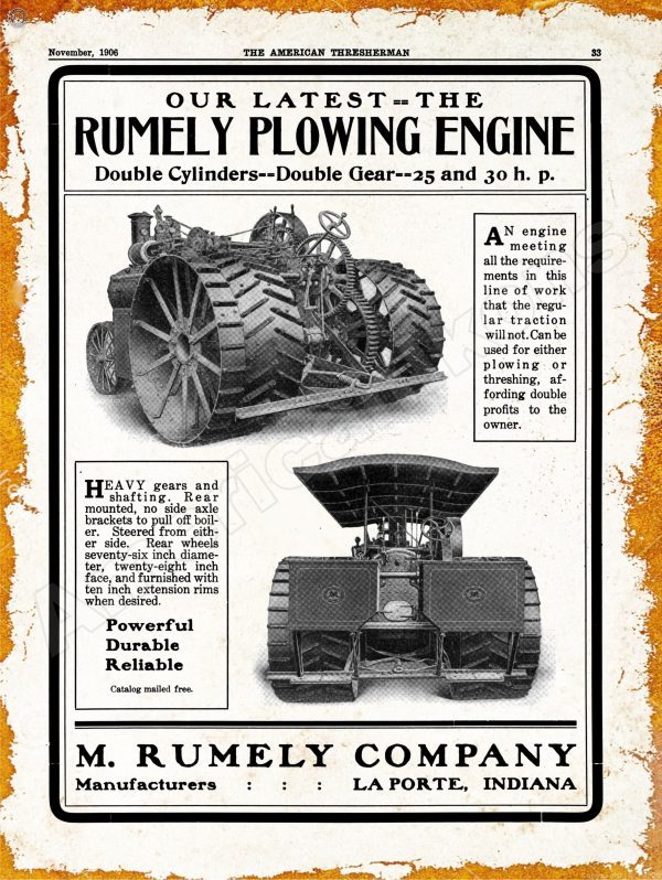 1906 rumely 1