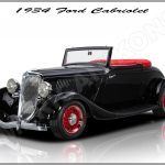 1934 ford cabriolet black