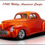 1940 willys americar coupe