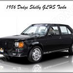 1986 dodge shelby glhs turbo