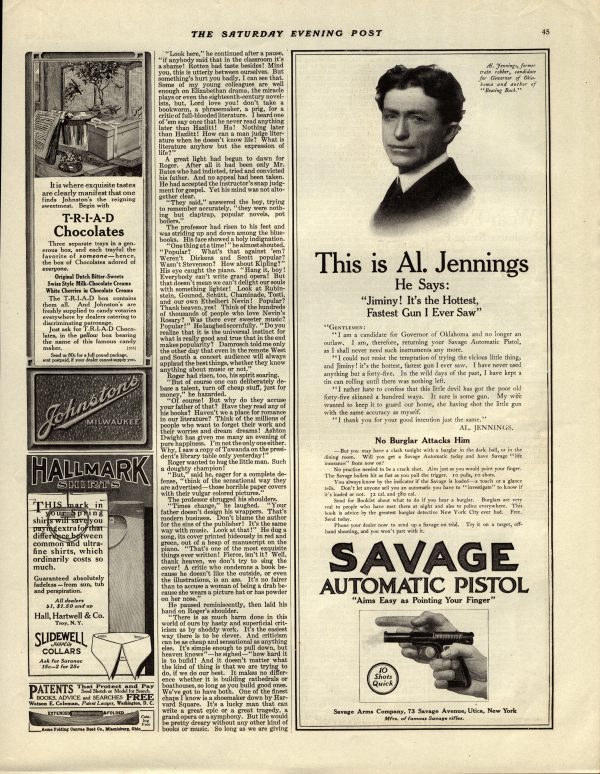 1914 Savage Pistols marquee