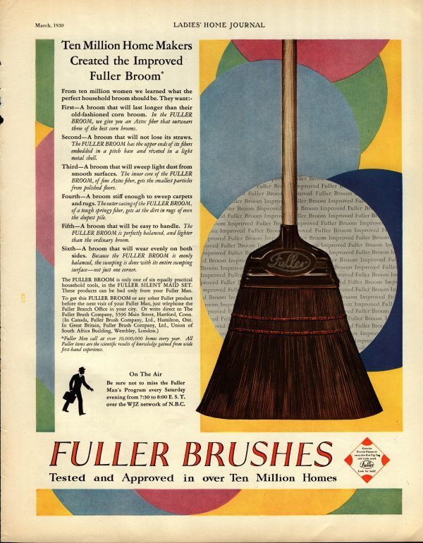 1930 fuller brushes