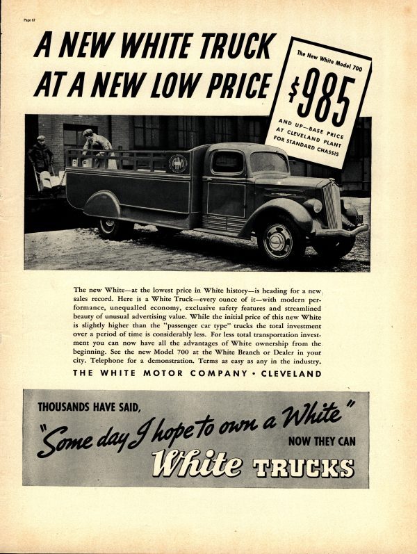 1937 white trucks