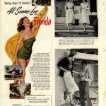 1954 florida travel marquee