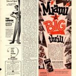 1954 miami florida travel marquee