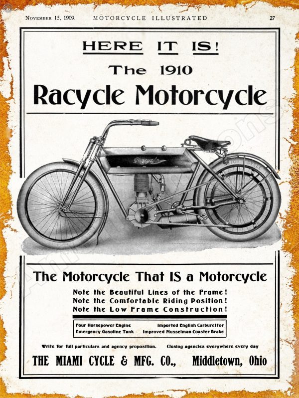 1910 racycle