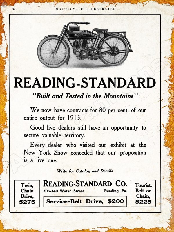1913 reading standard 1