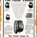1913 victor lamp