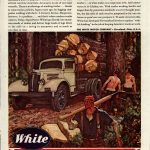 1945 White Logging Truck
