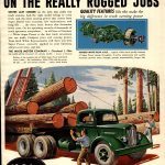 1950 White Logging Truck