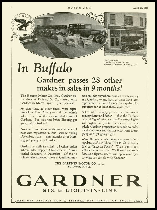 1926 Gardner 6