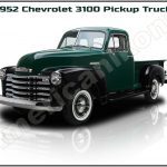 1952 Chevrolet 3100 Pickup Truck 2