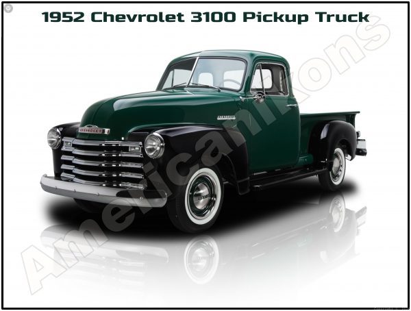 1952 Chevrolet 3100 Pickup Truck 2