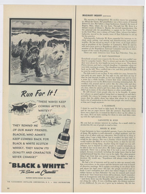 1953 black & white scotch 1