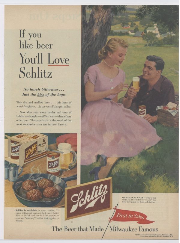 1953 schlitz beer 1