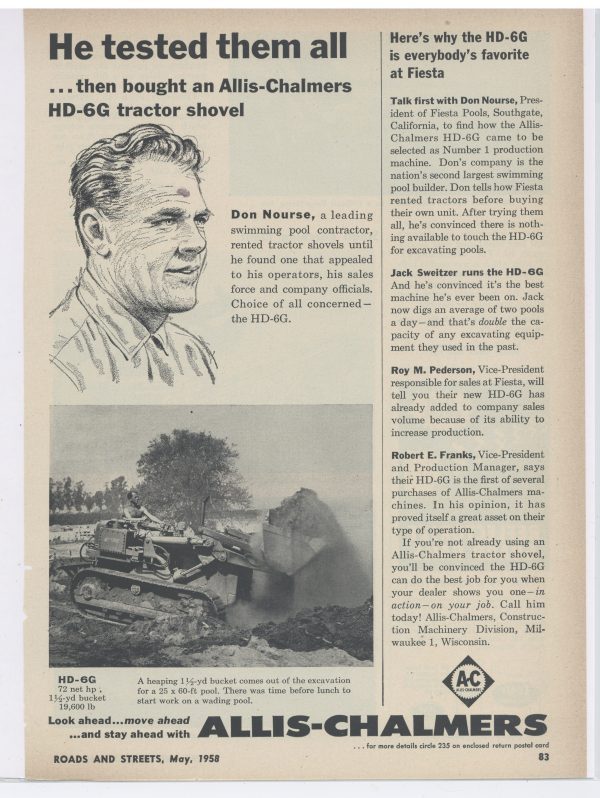 1958 Allis Chalmers 6