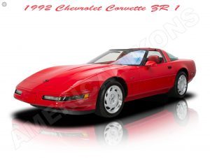 1992 Chevrolet Corvette ZR1 Collectible Metal Sign