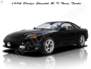 1992 Dodge Stealth Collectible Metal Sign: R/T Twin Turbo