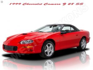 1999 Chevrolet Camaro SS Collectible Metal Sign: Z/28 Model - Image 1